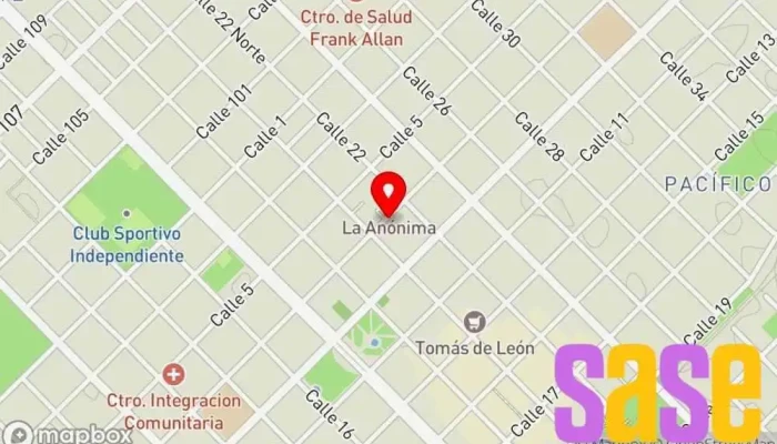 mapa de Z ELECTRICIDAD SA Tienda de electricidad en Gral. Pico