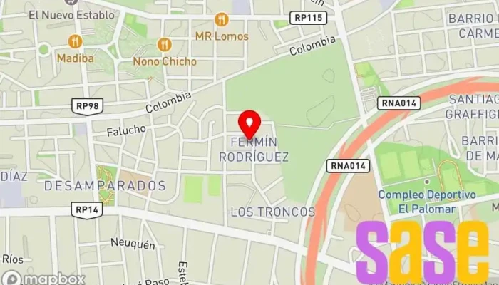 mapa de ZETA FM Emisora de radio en San Juan