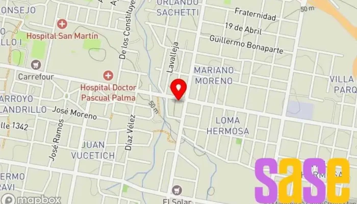 mapa de ZEUS Seguridad Electrónica Servicio de seguridad, Comercio en Paraná