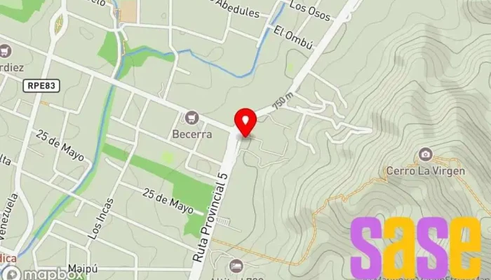 mapa de Zingueria Super Chapa Tienda de artículos para el hogar en Villa Gral. Belgrano